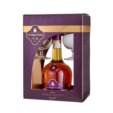 Courvoisier Cognac VS Gift Set 0.7L