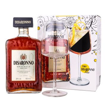 Disaronno Amaretto Gift Set Lichior 0.7L