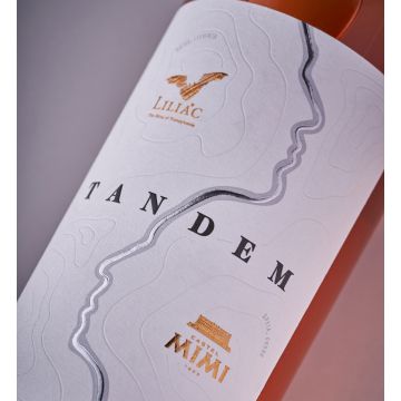 Liliac Tandem Merlot - Vin Rose Sec - Republica Moldova - 0.75L