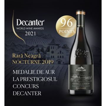 Purcari Nocturne Rara Neagra de Purcari - Vin Rosu Sec - Republica Moldova - 0.75L