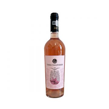 Terra Valleverde Cabernet Sauvignon & Cabernet Franc - Vin Rose Sec - Romania - 0.75L Terra Valleverde Cabernet Sauvignon & Cabernet Franc - Vin Rose Sec - Romania - 0.75L