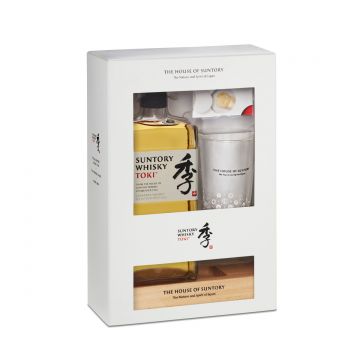Toki Gift Set Blended Japanese Whisky 0.7L