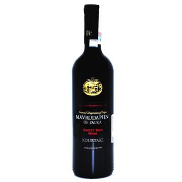 Vin rosu dulce, Korinthiaki, Kourtaki Mavrodaphni of Patra, 0.75L, 15% alc., Grecia