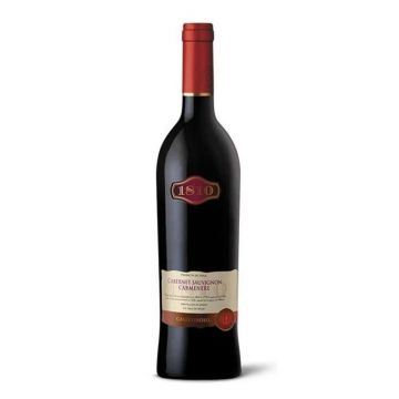 Vin rosu sec, Cabernet Sauvignon, 1810 Valle del Maule, 0.75L, 14% alc., Chile