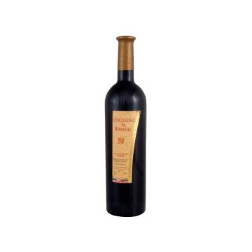 Vin rosu sec L'Excellence de Bonassia Meknes, 0.75L, 12.5% alc., Maroc