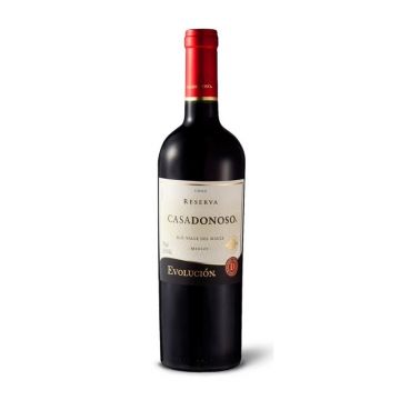 Vin rosu sec, Merlot, Casa Donoso Evolucion Reserva Valle del Maule, 0.75L, 13% alc., Chile