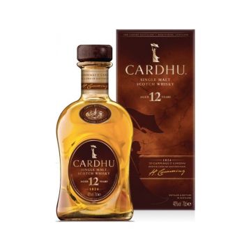Whisky Cardhu 12 Years, 0.7L, 40% alc., Scotia