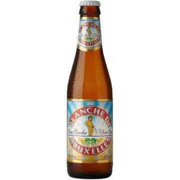 Bere alba Blanche De Bruxelles, 4.5% alc., 0.33L, Belgia