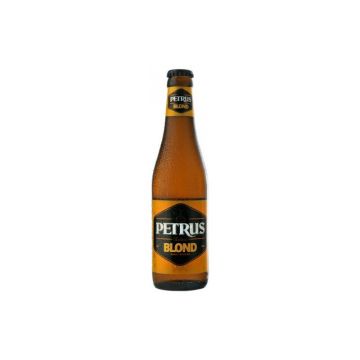 Bere blonda, filtrata Petrus, 6.5% alc., 0.33L, Belgia