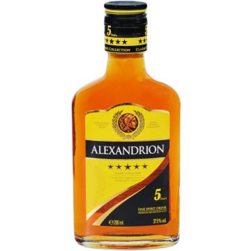 Brandy Alexandrion 5 Stele, 37.5% alc., 0.2L, Romania