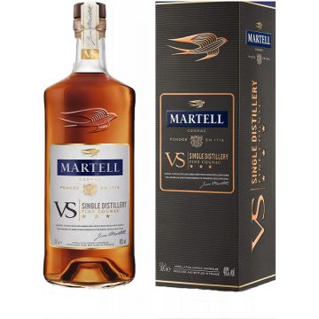 Coniac Martell VS + cutie, 40% alc., 0.7L, Franta