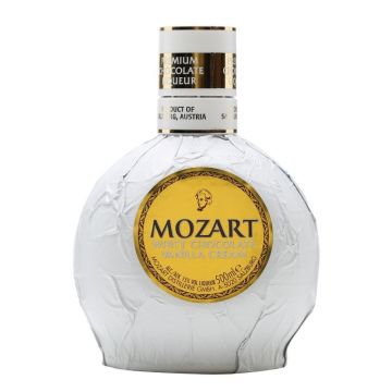 Lichior Mozart White Chocolate Vanilla Cream, 15% alc., 0.5L, Austria