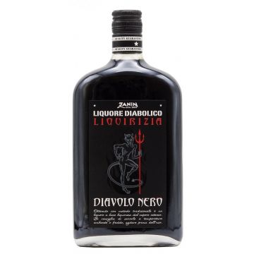 Lichior Zanin Diavolo Nero, 25% alc., 0.7L, Italia
