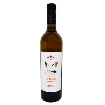 Vin alb demidulce, Muscat, Tomai Reserve, 0.75L, 12% alc., Republica Moldova