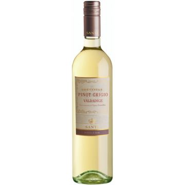 Vin alb, Pinot Grigio, Santi Sortesele Valdadige, 0.75L, 12.5% alc., Italia