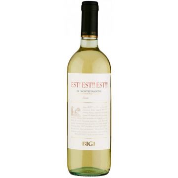 Vin alb sec, Bigi Est! Est!! Est!!! Montefiascone, 0.75L, 12% alc., Italia