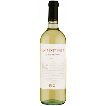 Vin alb sec, Bigi Est! Est!! Est!!! Montefiascone, 0.75L, 12% alc., Italia