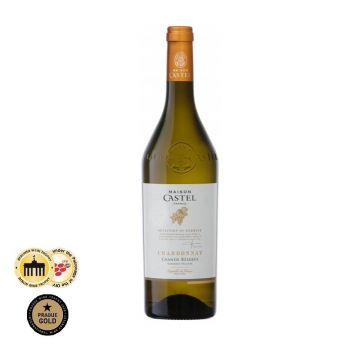 Vin alb sec, Chardonnay, Maison Castel Grande Reserve Pays d'Oc, 0.75L, 12.5% alc., Franta