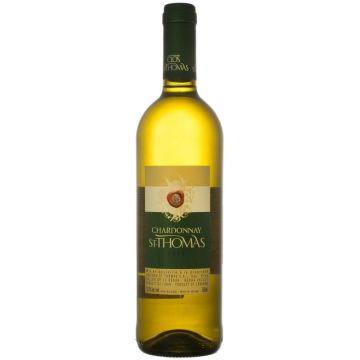 Vin alb sec, Chardonnay, St. Thomas, 0.75L, 14.5% alc., Liban