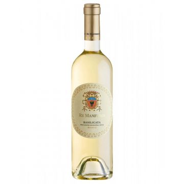 Vin alb sec Re Manfredi Bianco Basilicata, 0.75L, 13% alc., Italia