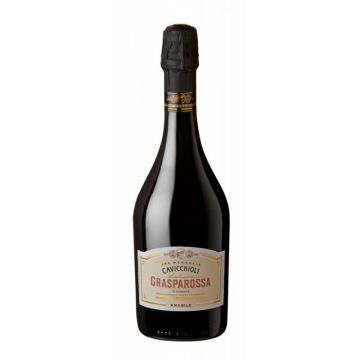 Vin frizzante rosu Cavicchioli Lambrusco di Grasparossa Amabile, 0.75L, 8% alc., Italia