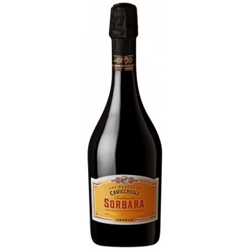 Vin frizzante rosu Cavicchioli Lambrusco di Sorbara Amabile, 0.75L, 8% alc., Italia