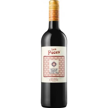 Vin rosu demidulce, Grenache, Les Puces Maison Castel, 0.75L, 11.5% alc., Franta