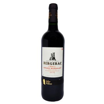 Vin rosu sec Bergerac Chateau Grand Marsalet, 0.75L, 14% alc., Franta