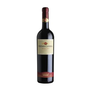 Vin rosu sec, Merlot, Fontana Candida Lazio, 0.75L, 13.5% alc., Italia