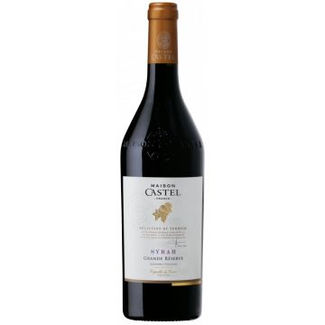 Vin rosu sec, Syrah, Maison Castel Grande Reserve Pays d'Oc, 0.75L,13.5% alc., Franta