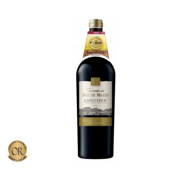 Vin rosu sec, Terroir de Roche Mazet, Languedoc Cuvee Reserve, 0.75L, 14.5% alc., Franta