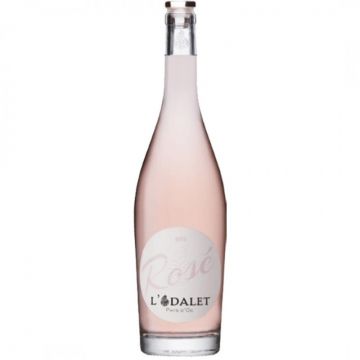 Vin roze sec Le Rose de L'Odalet Pays D'Oc IGP, 0.75L, 12.5% alc., Franta