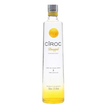 Vodca Ciroc Pineapple, 0.7L, 37.5% alc., Franta