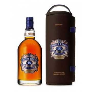 LEATHER SHEATH 18 YEARS OLD SCOTCH 1750 ml