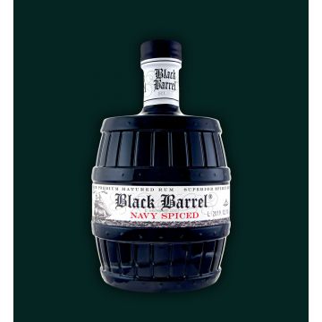 A.H.Riise Black Barrel Navy Spiced Rom 0.7L A.H.Riise Black Barrel Navy Spiced Rom 0.7L