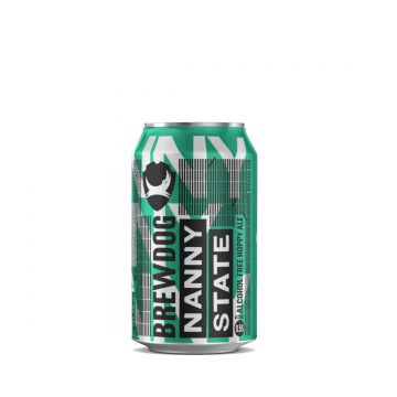 Brewdog Nanny State Alcohol Free Hoppy Ale - doza - 0.33L