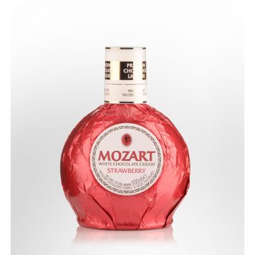 Mozart Lichior Strawberry White Chocolate Cream 0.5L