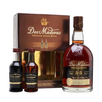 Dos Maderas Tasting Kit Rom 3 sticle 0.9L