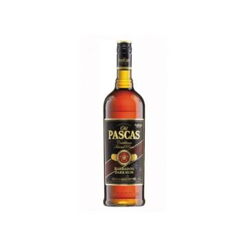Rom negru Old Pascas Dark, 37.5% alc., 0.7L, Barbados