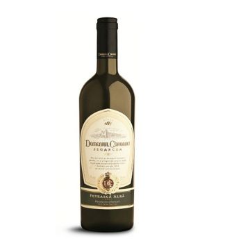 Vin alb sec, Feteasca Alba, Domeniul Coroanei Segarcea, 0.75L, 12% alc., Romania