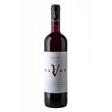 Vin rosu sec Familia Vladoi Ravak, 0.75L, 12.6% alc., Romania