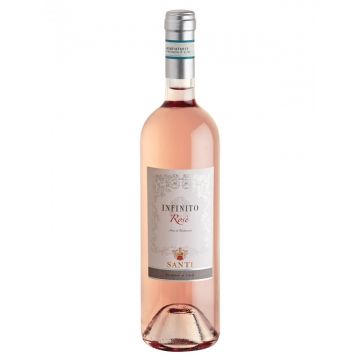 Vin roze sec Santi Infinito Bardolino Chiaretto, 0.75L, 12% alc., Italia