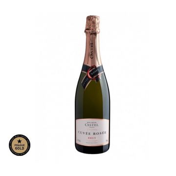 Vin spumant roze brut Maison Castel Cuvee Rosee, 0.75L, 11.5% alc., Franta