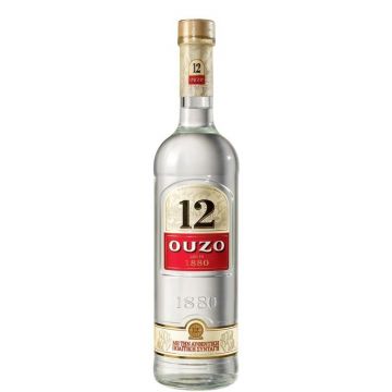 Bautura traditionala Ouzo 12, 38% alc., 0.7L, Grecia