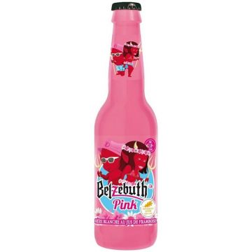 Bere alba Belzebuth Pink, 2.8% alc., 0.33L, Franta