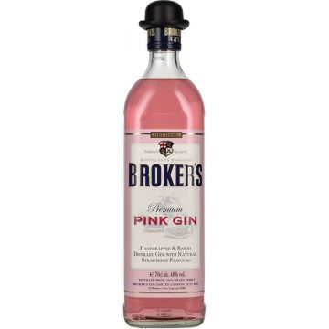 Gin Broker's Pink, 40% alc., 0.7L, Marea Britanie