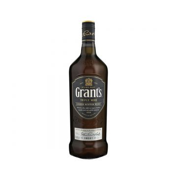 Grant's Smoky Triple Wood Blended Scotch Whisky 1L