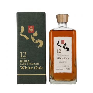 Kura Pure White Oak Japanese Single Malt Whisky 12 ani Cutie 0.7L