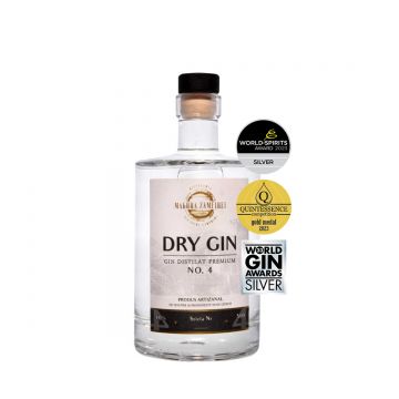 Magura Zamfirei Premium Distilat No4 Dry Gin 0.5L