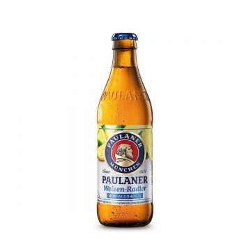 Paulaner Weizen Radler Non Alcoholic - sticla - 0.33L